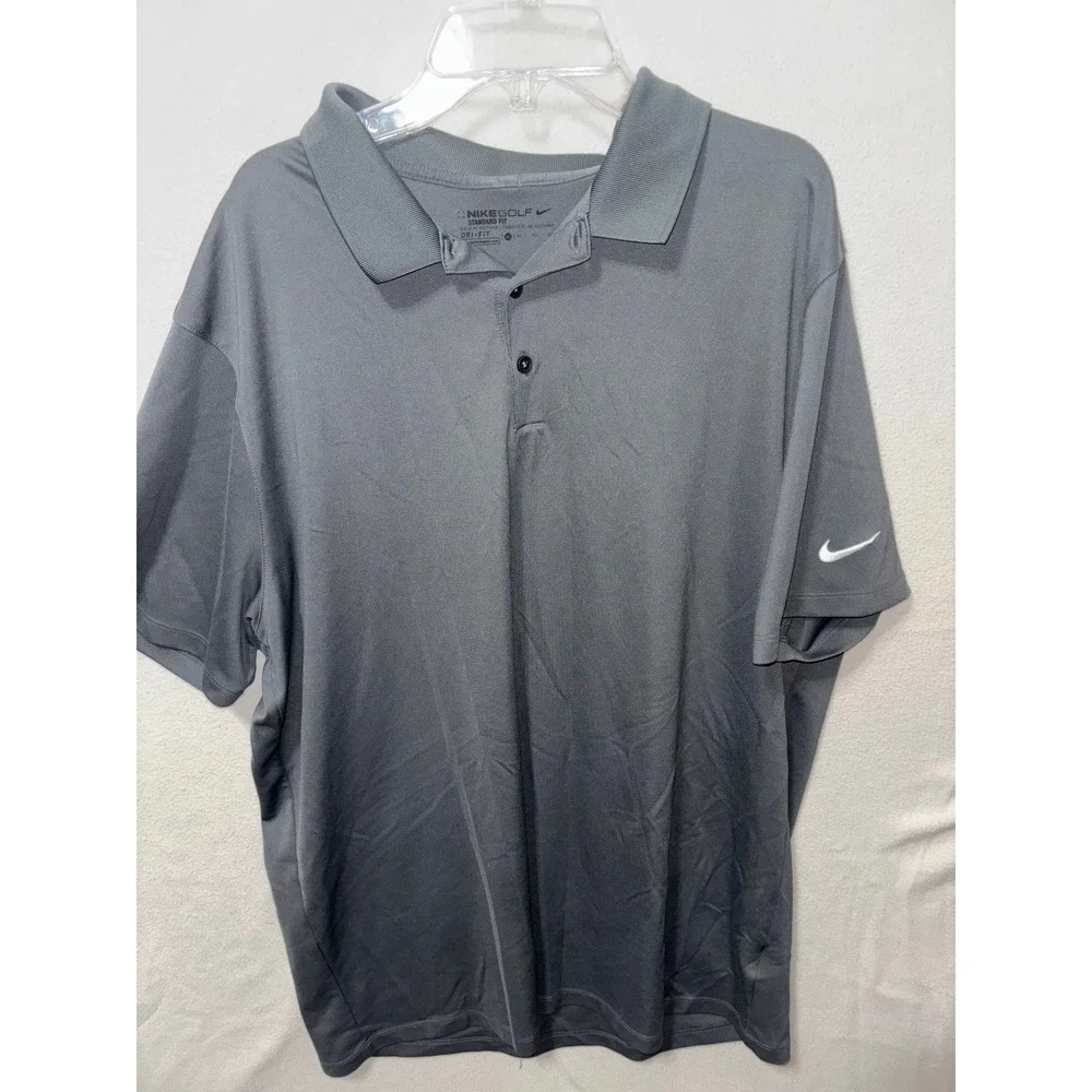 Lot of 2 Nike Dri-FIT Polo Shirt Florida Seminoles & Grey Nike‎ Golf Mens XL